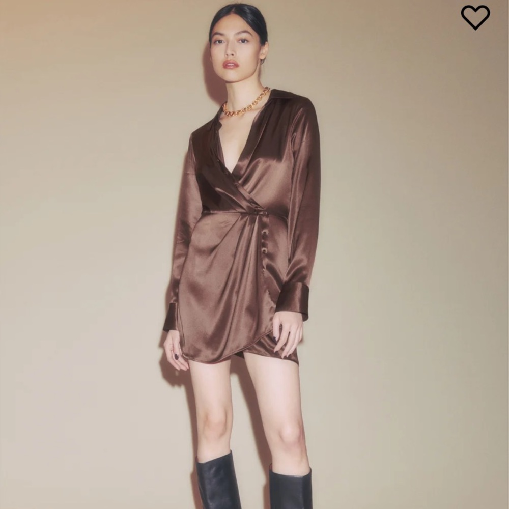 Reformation Alaine Silk Dress